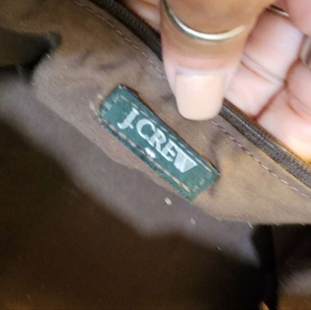 J. Crew pink and brown scotty dog cotton tote bag - Picture 7 of 10